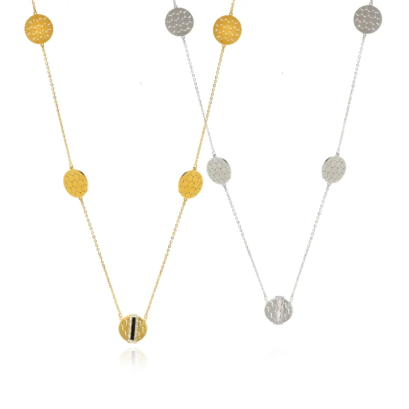 ladies necklace party gold-In My Element Necklace