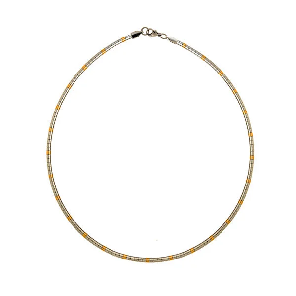 ladies necklace modern platinum-Missoni Necklace