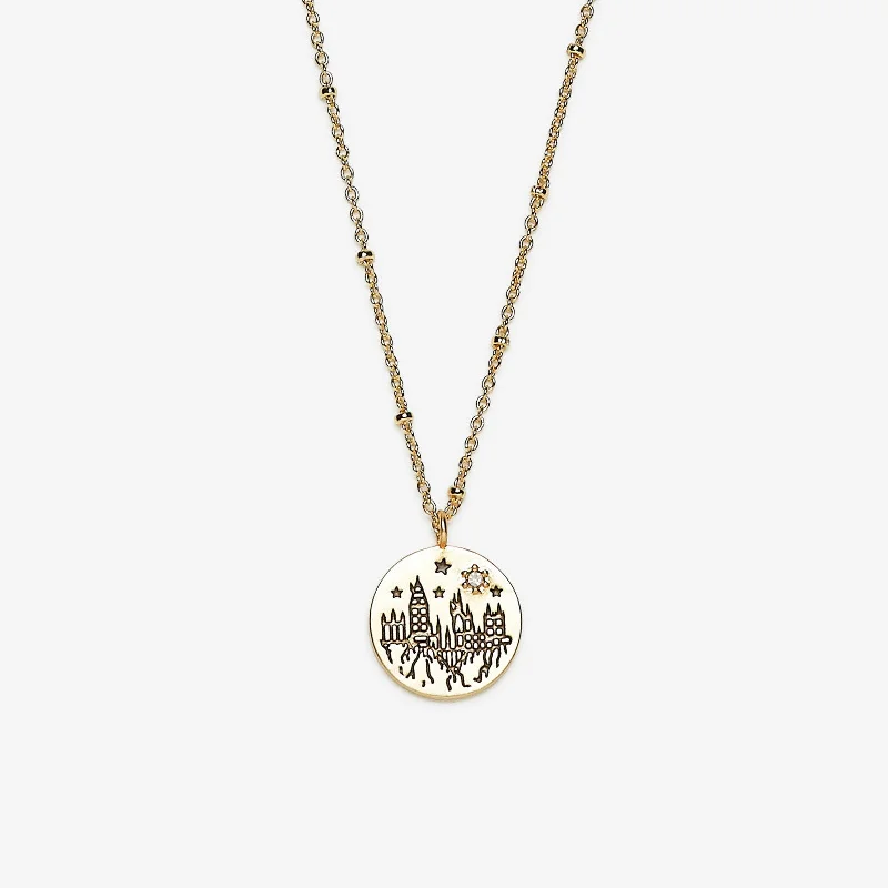 ladies necklace infinity-Hogwarts™ Pendant Necklace